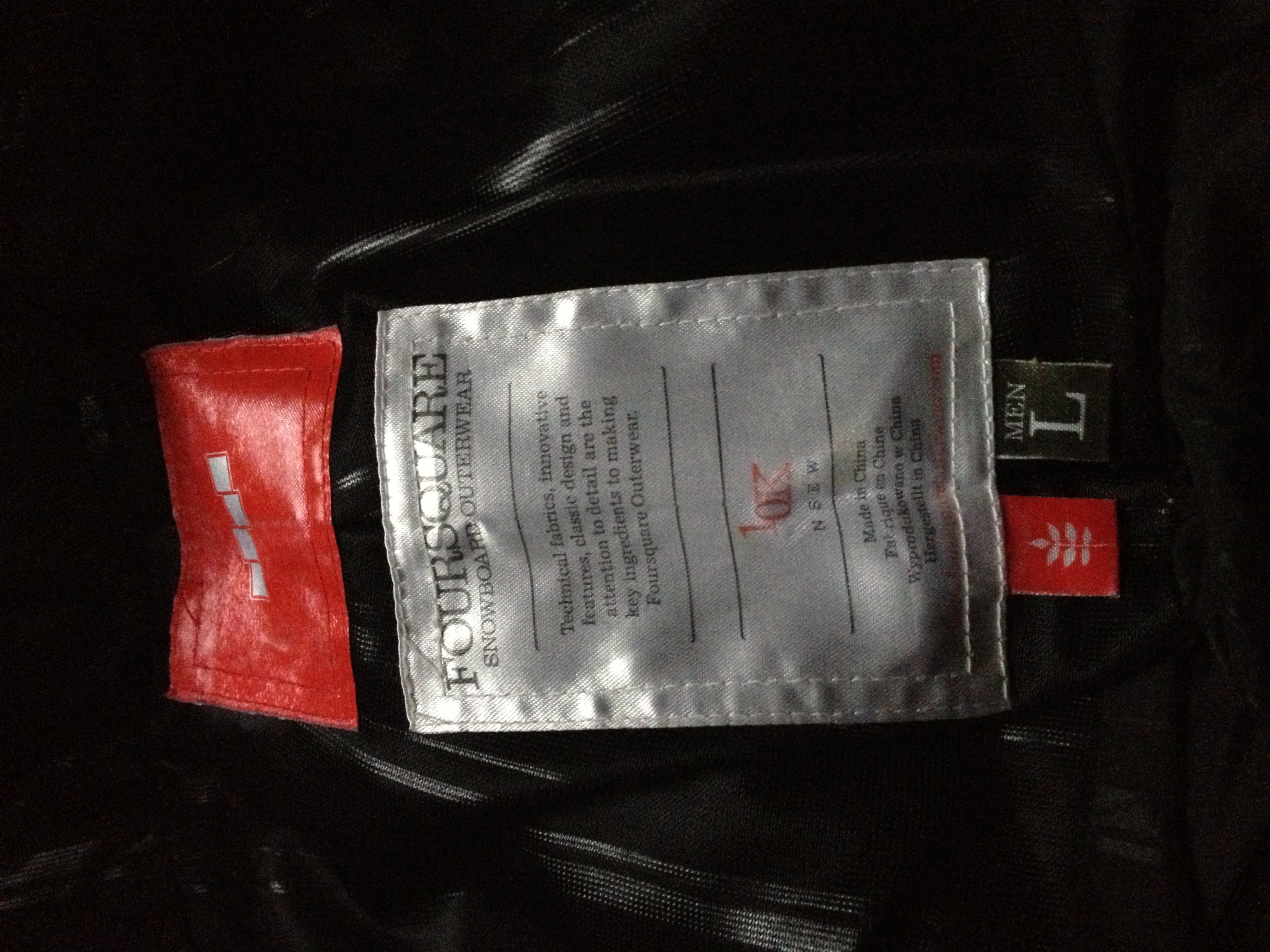 FS: Large foursquare outerwear