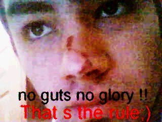 Fucked(not that much) my nose and lips(inside my mouth lol) on a Trampo