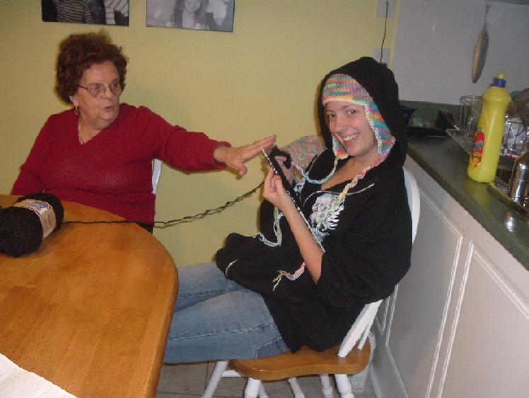 Fucking Knitting biatch. Nonnas got Steeze