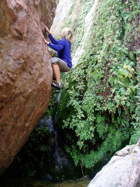 Fun boulder problem in the Canyon