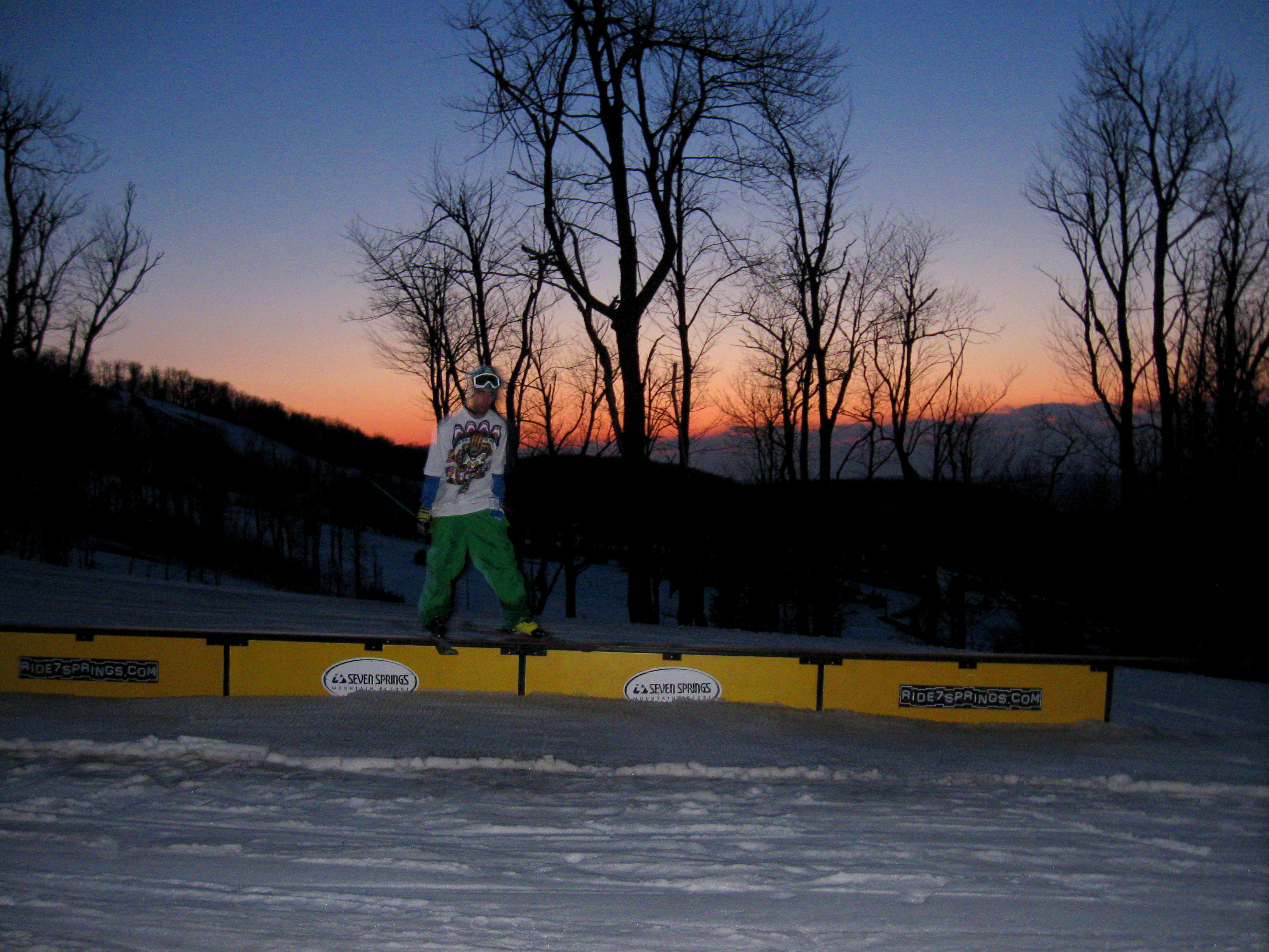 Fun spring skiing at 7springs