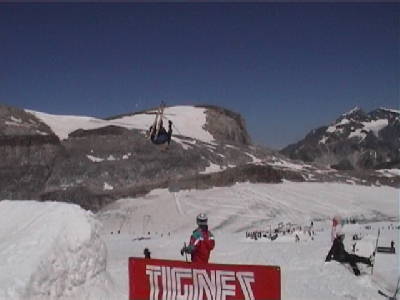 Funky shot of a lincoln loop