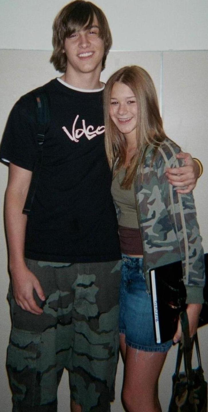 Gabe and me just chillin in the hall