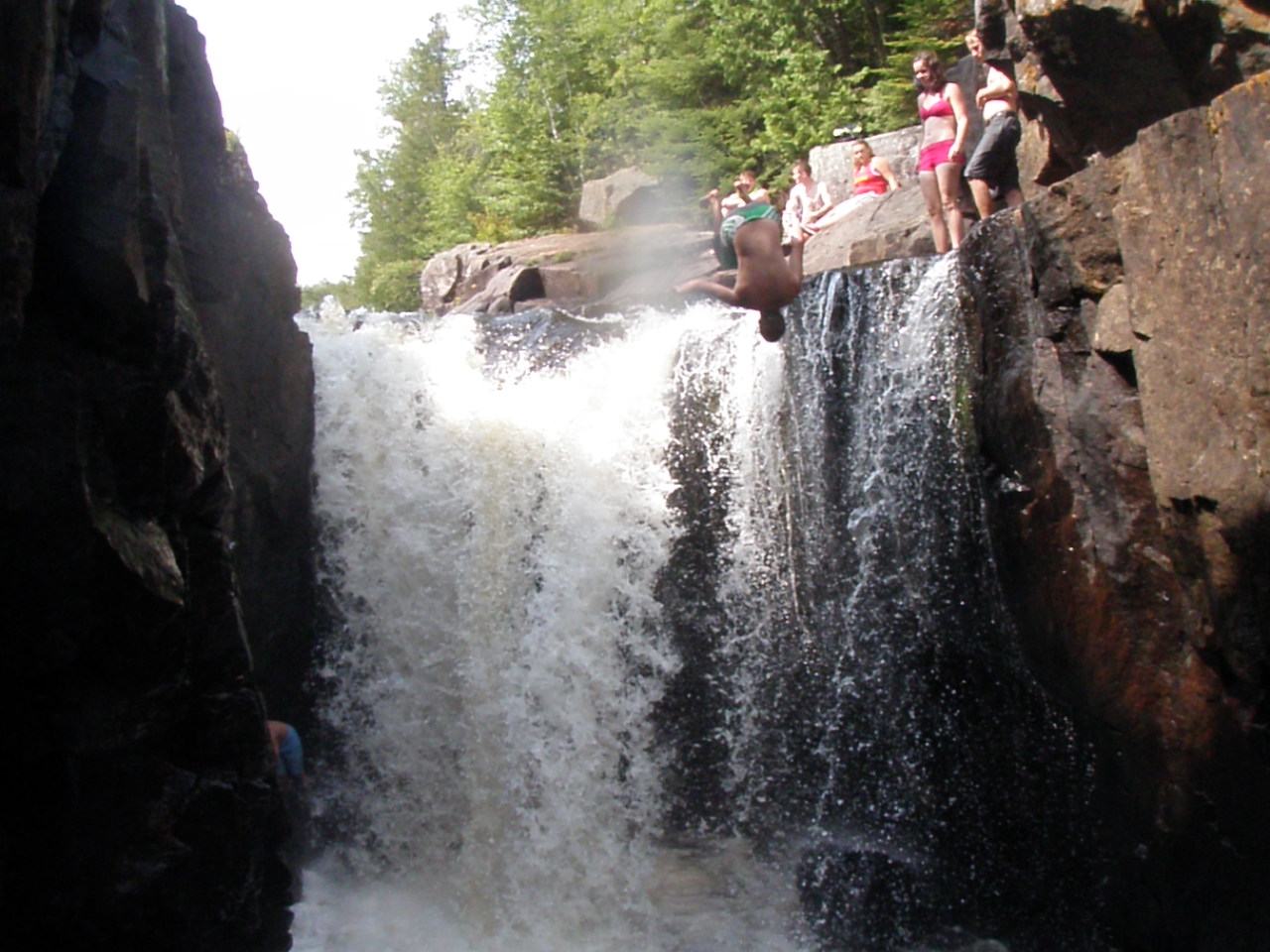 Gainer at mackenzie Falls