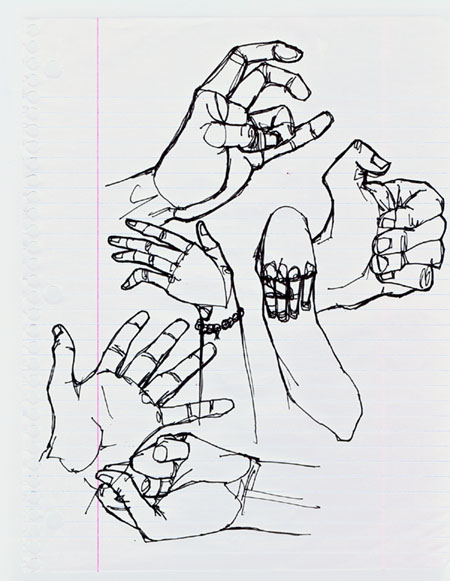 Gesture Drawings; in class