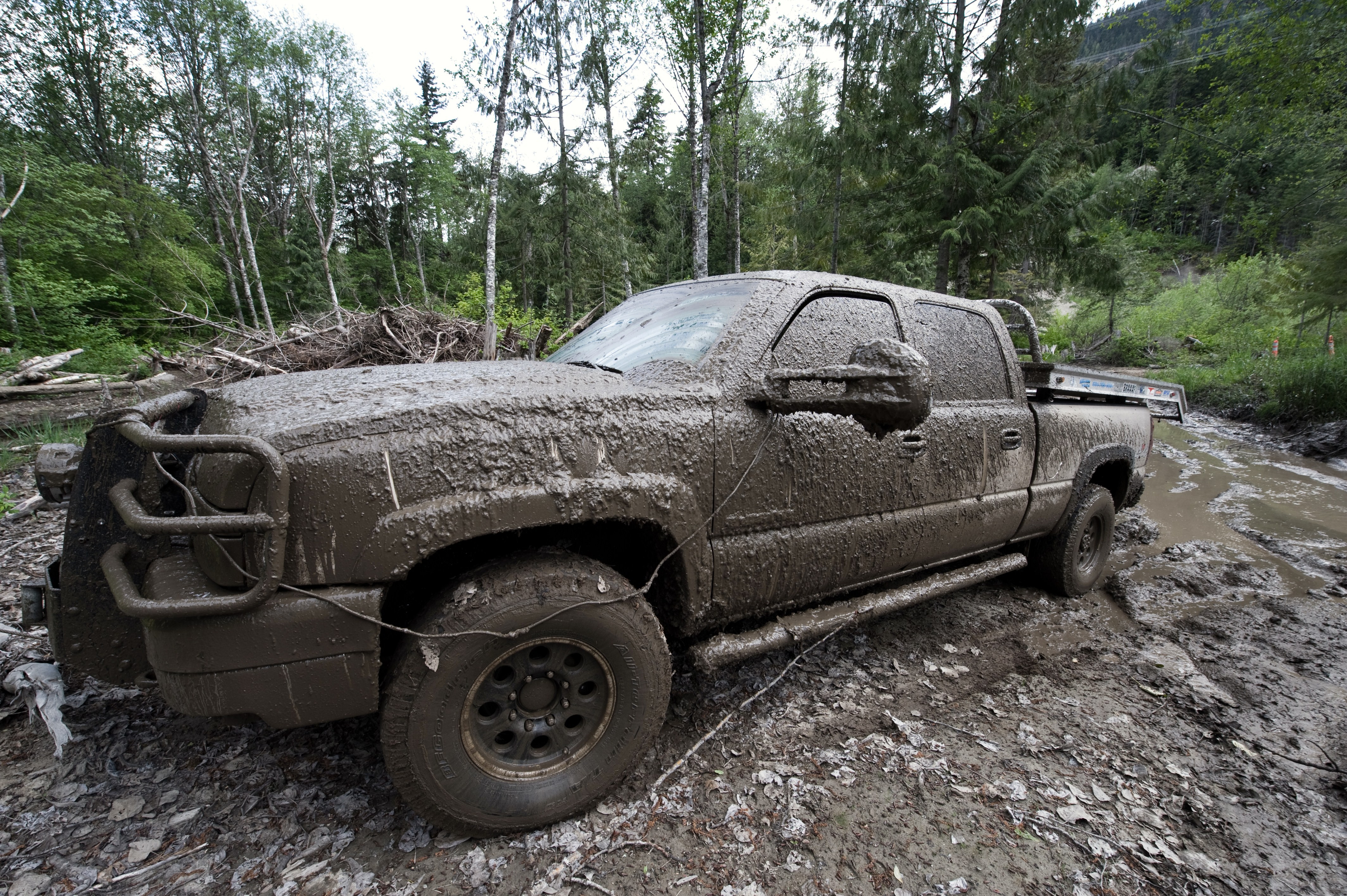 Gettin' dirty!