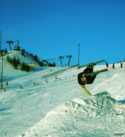 Gettin' some handplant
