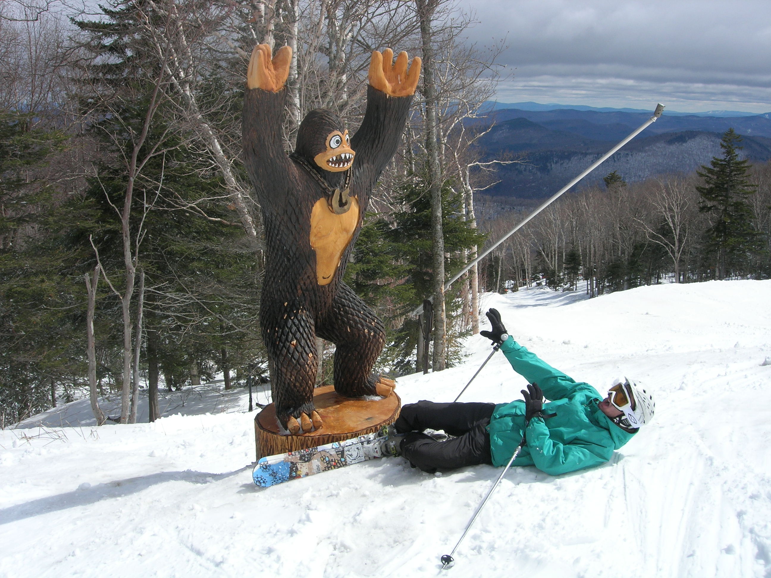 Getting attacked by Yeti