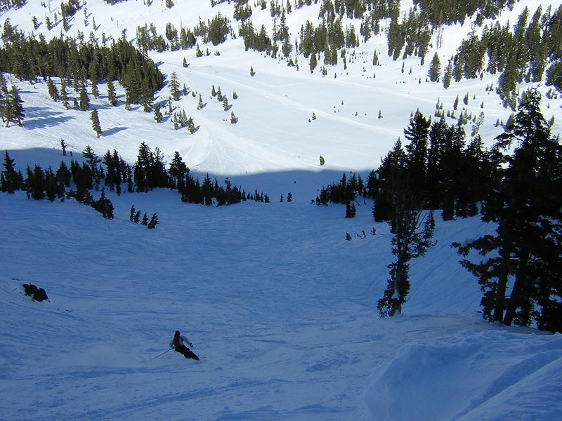 getting some fresh-ish stuff at kirkwood