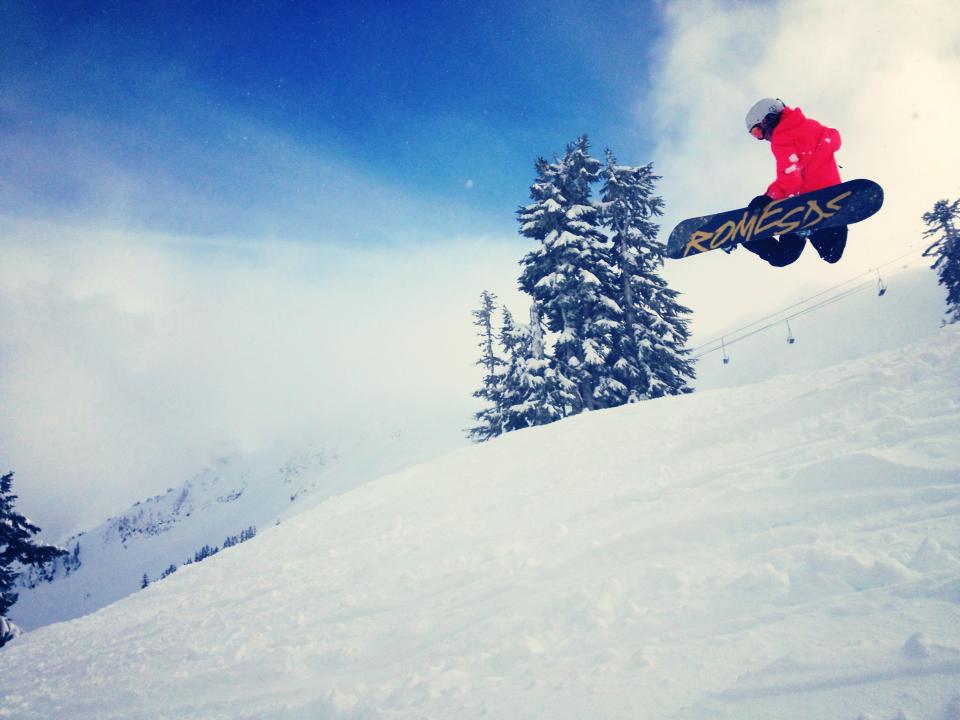 Getting wild up at Mt. Baker.