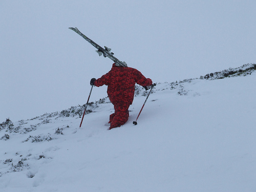 Glenshee Opening Weekend Part 1 5/1/08 (Hikeing)