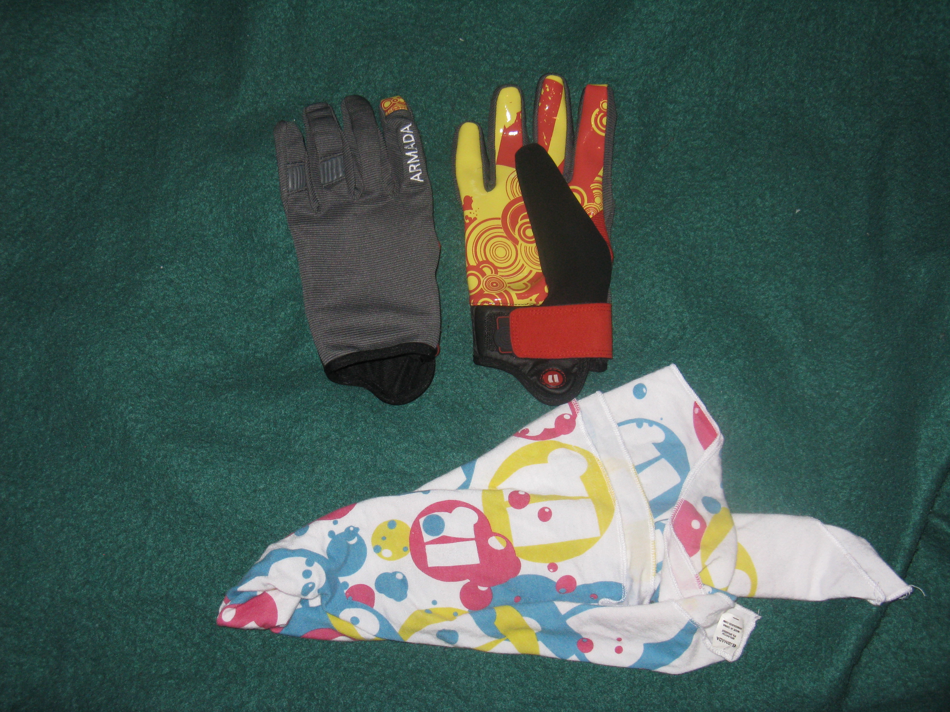 Gloves And Bandana
