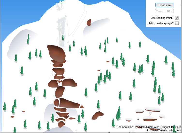 Gnarshmallow mega cliff