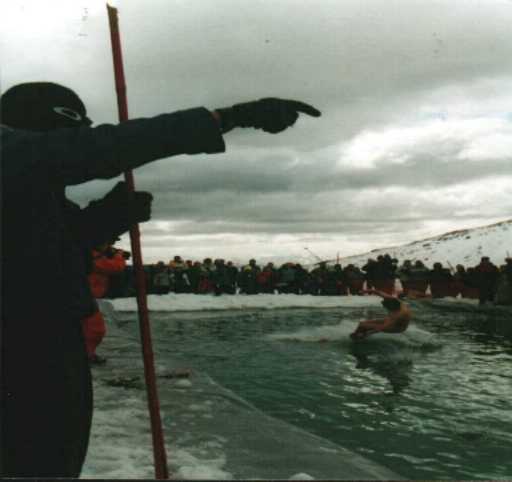 Go the Kiwi naked jumping