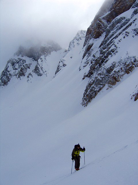 goin up on a cold morning