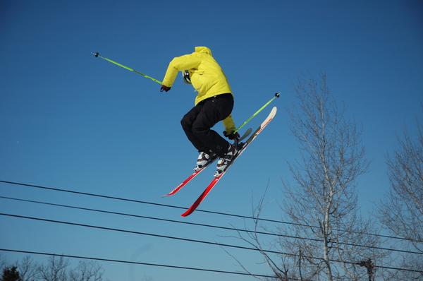 Going down for the grab