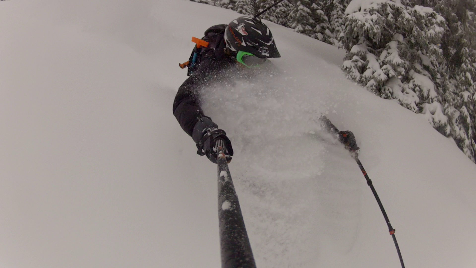 Going in for the faceshot!