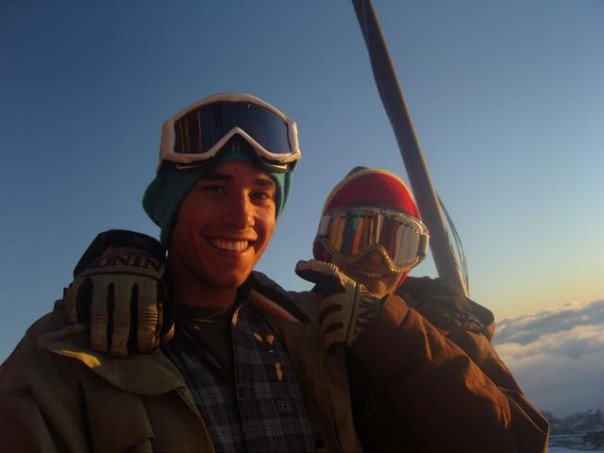 Going to get the powder