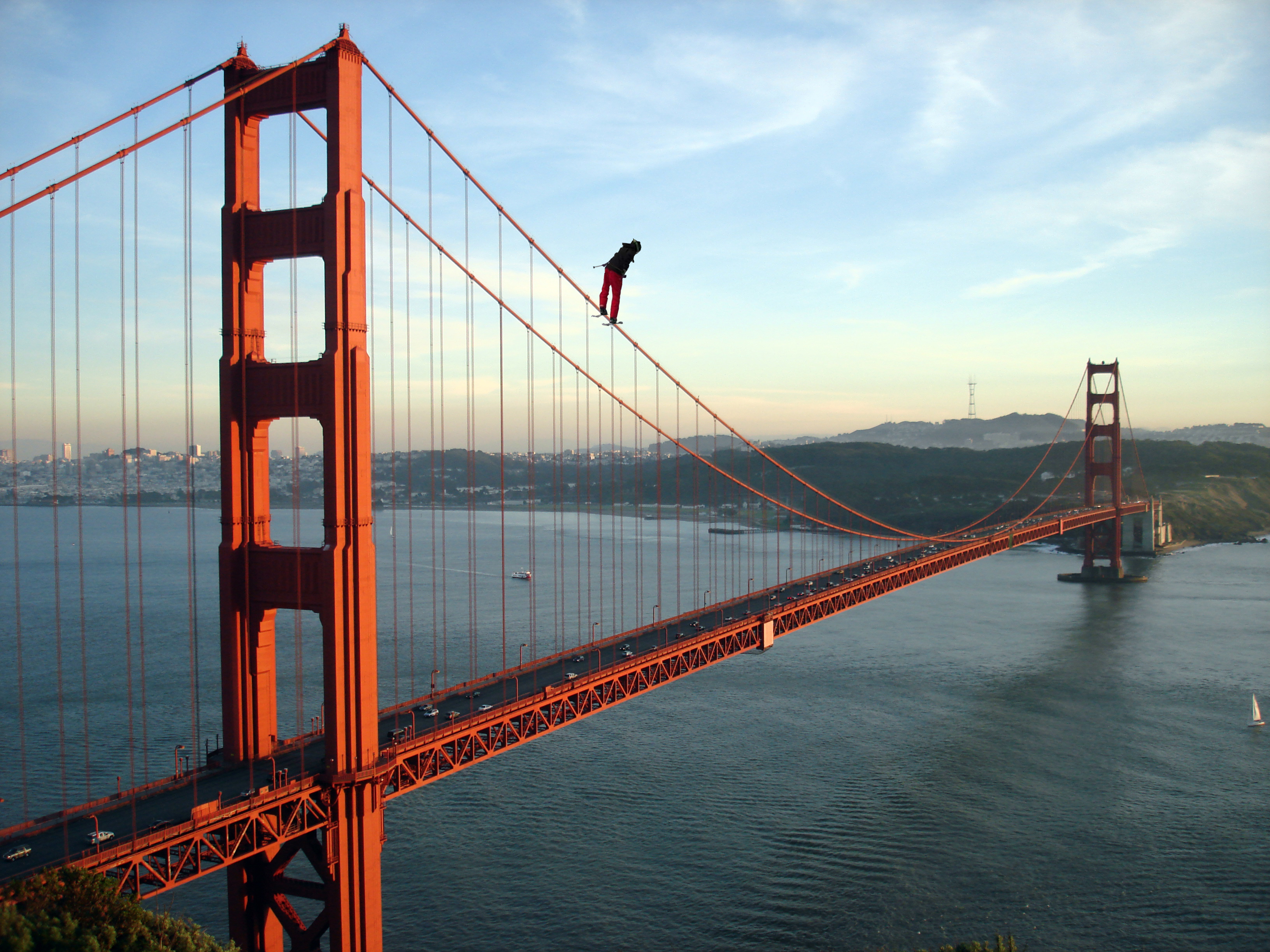 Golden Gate Bridge Rail Slide