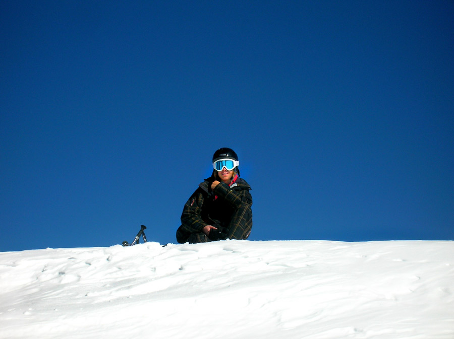 good pic of me with blue sky