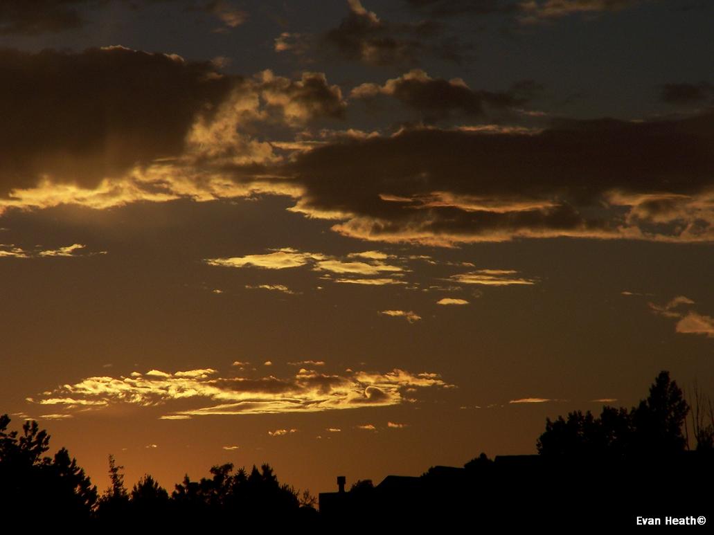 Good sunset, good color, good depth
