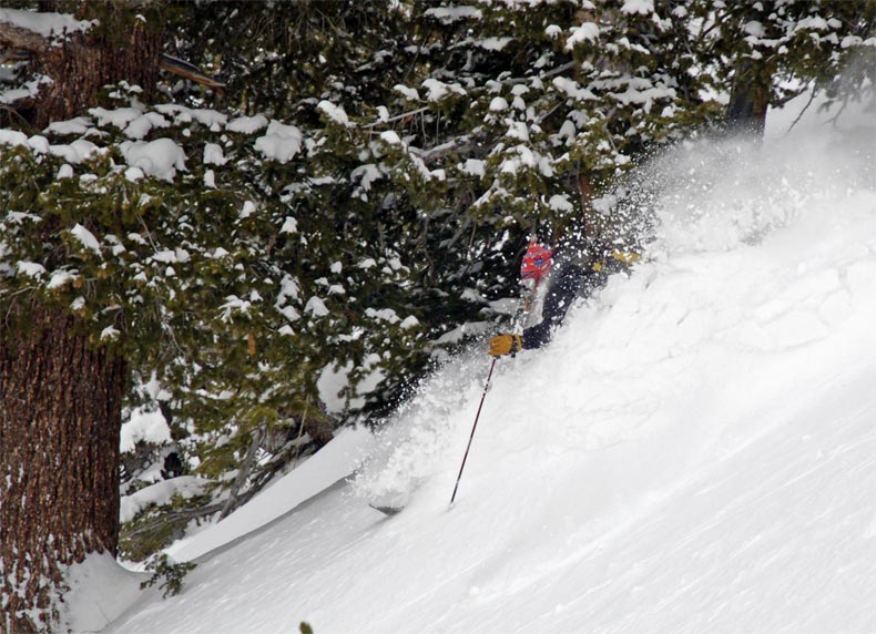 Good thing it's snowing again...