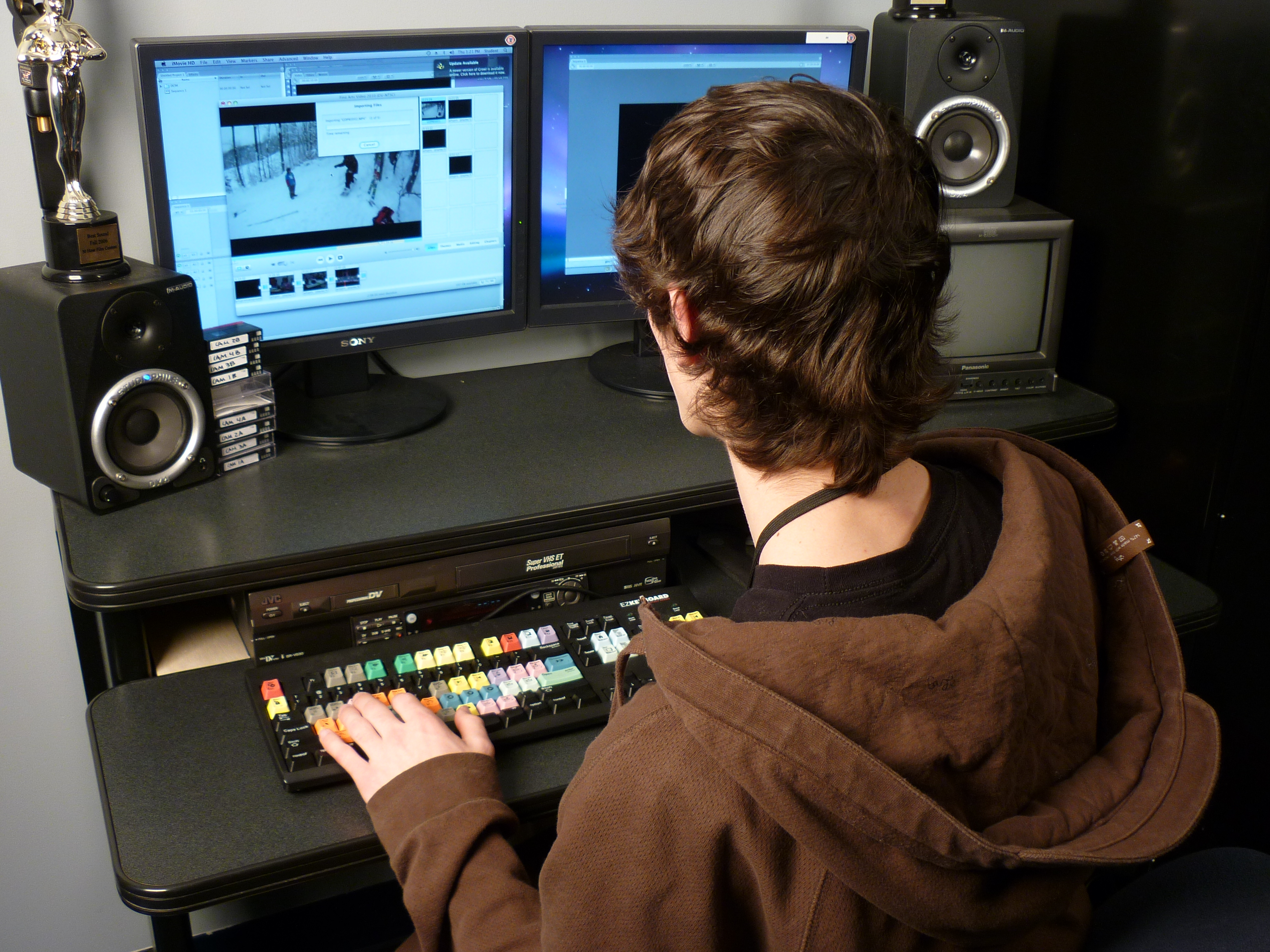 Gopro editing at school