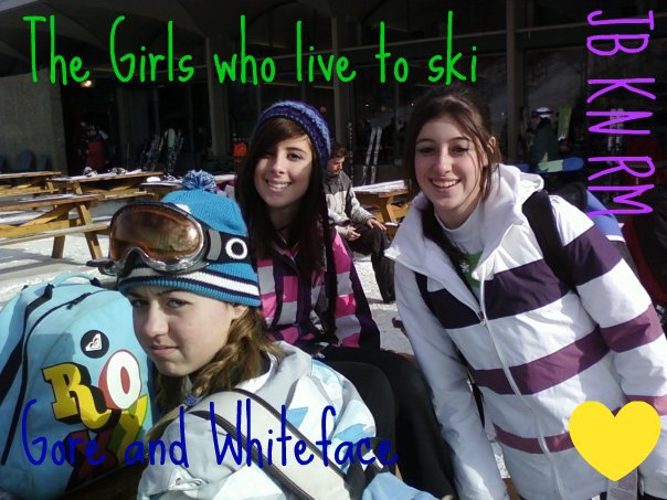 Gore and whiteface:)