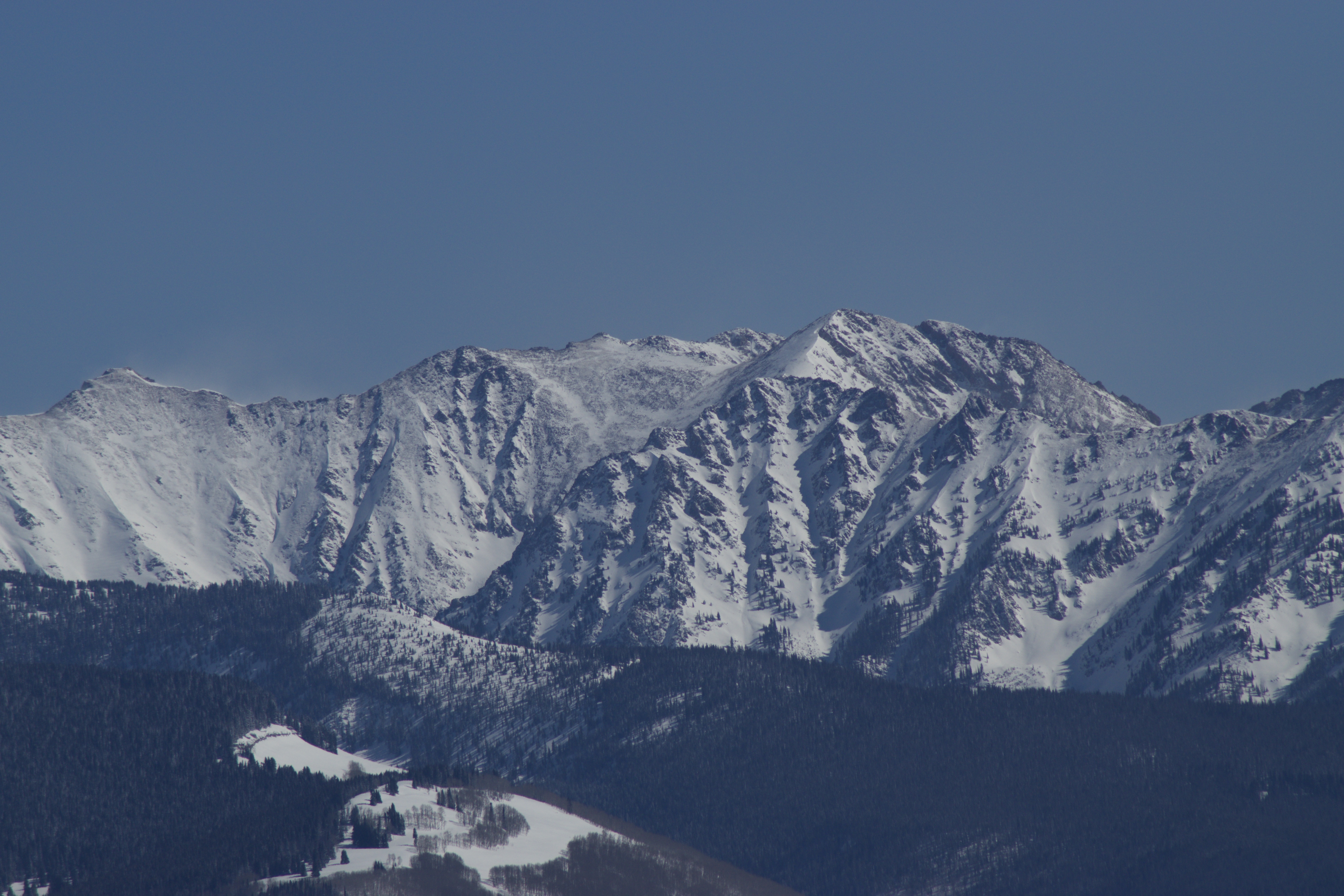 Gore Range from Beaver Creek