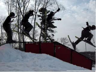 got hung up to eat shit