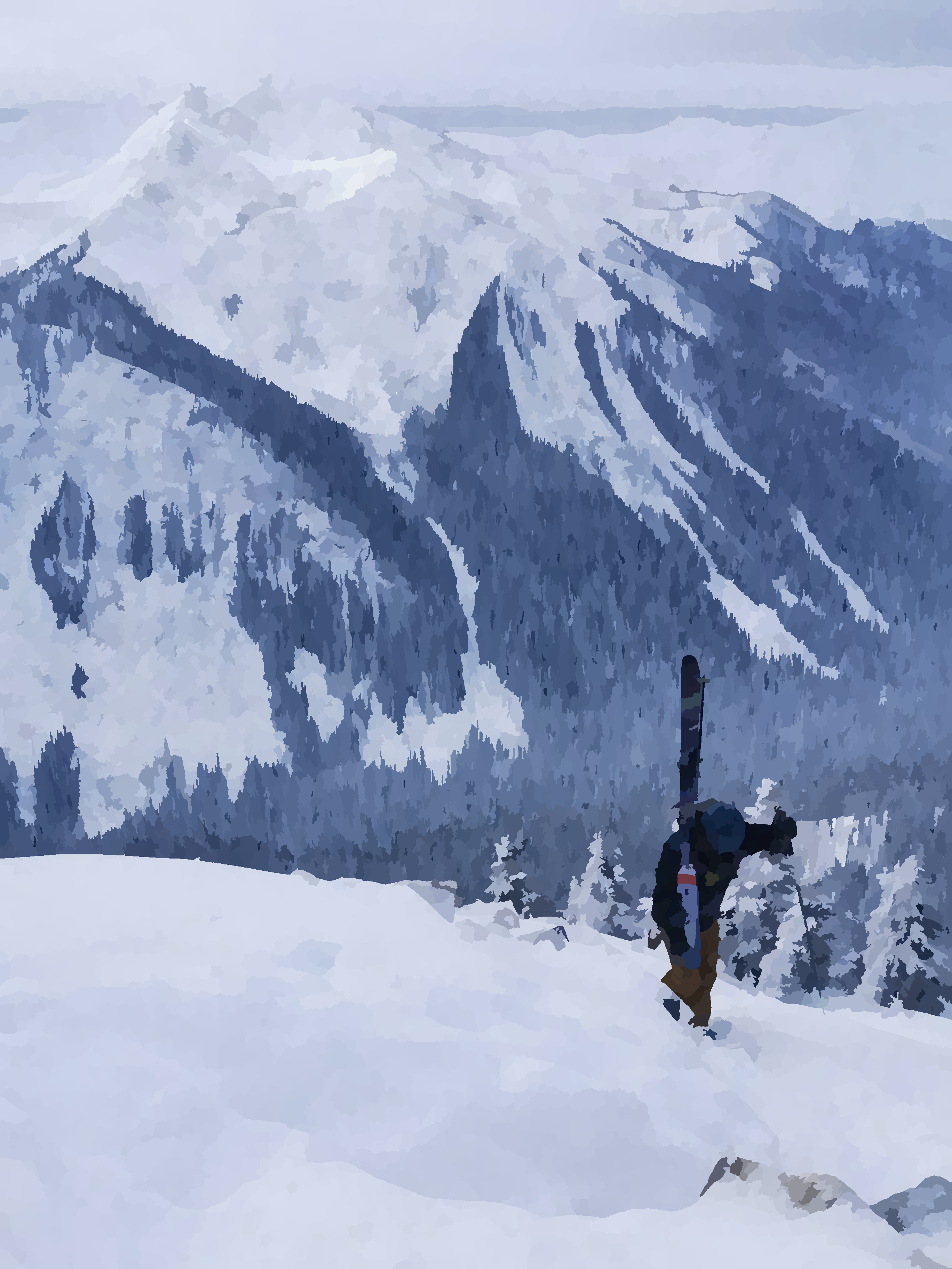 Got to earn those turns 