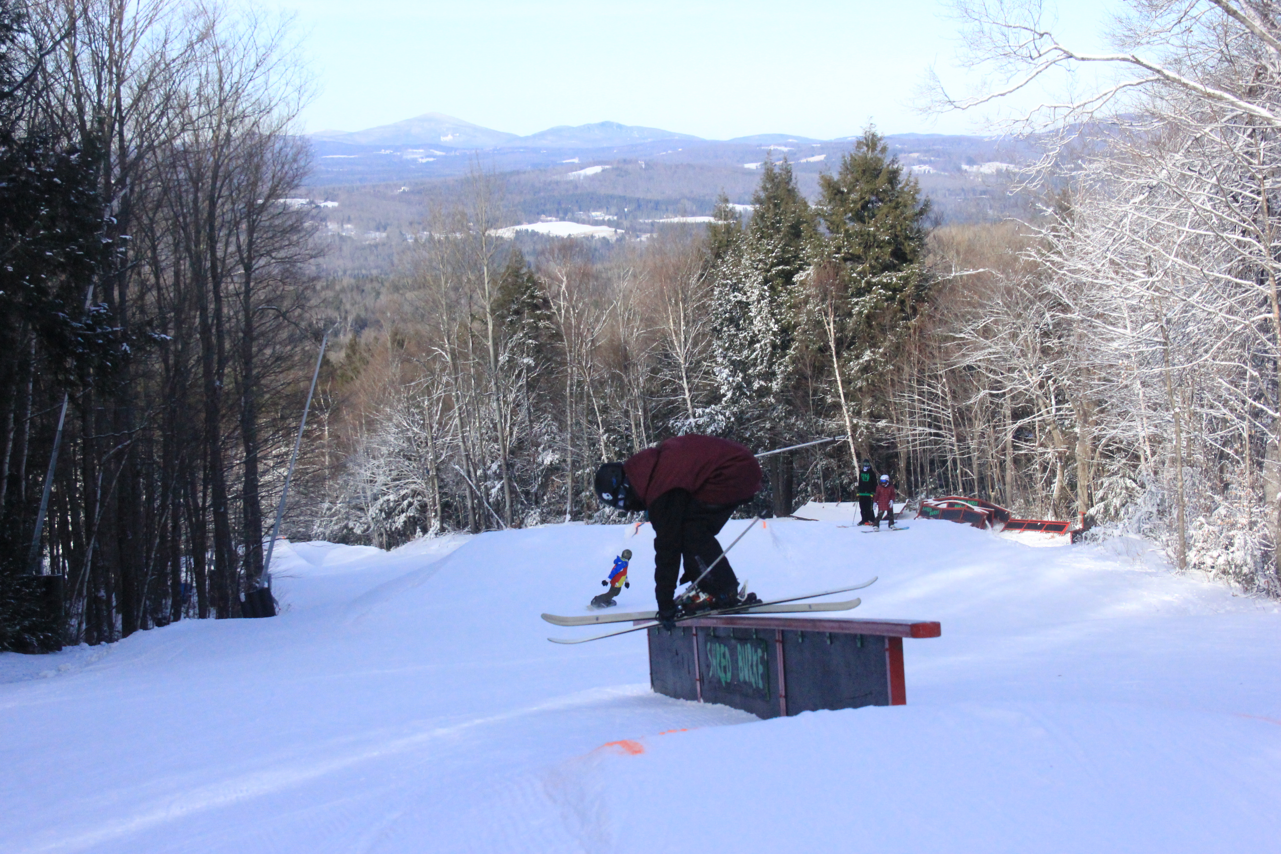 grabbing on the dwn rail