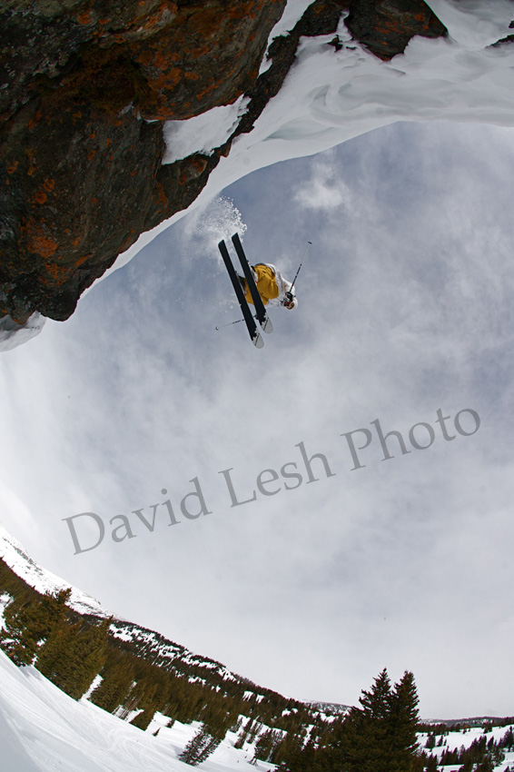 Graham Owen Crested Butte Cliff Drop