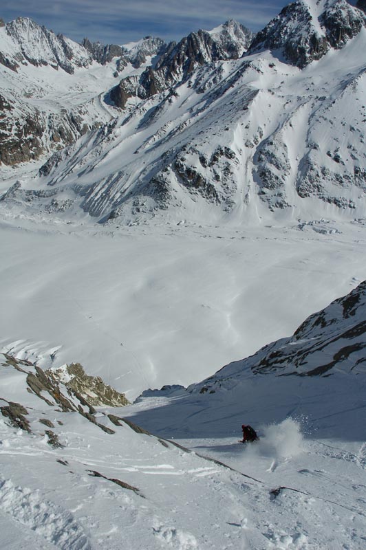 Grand Envers exit couloir