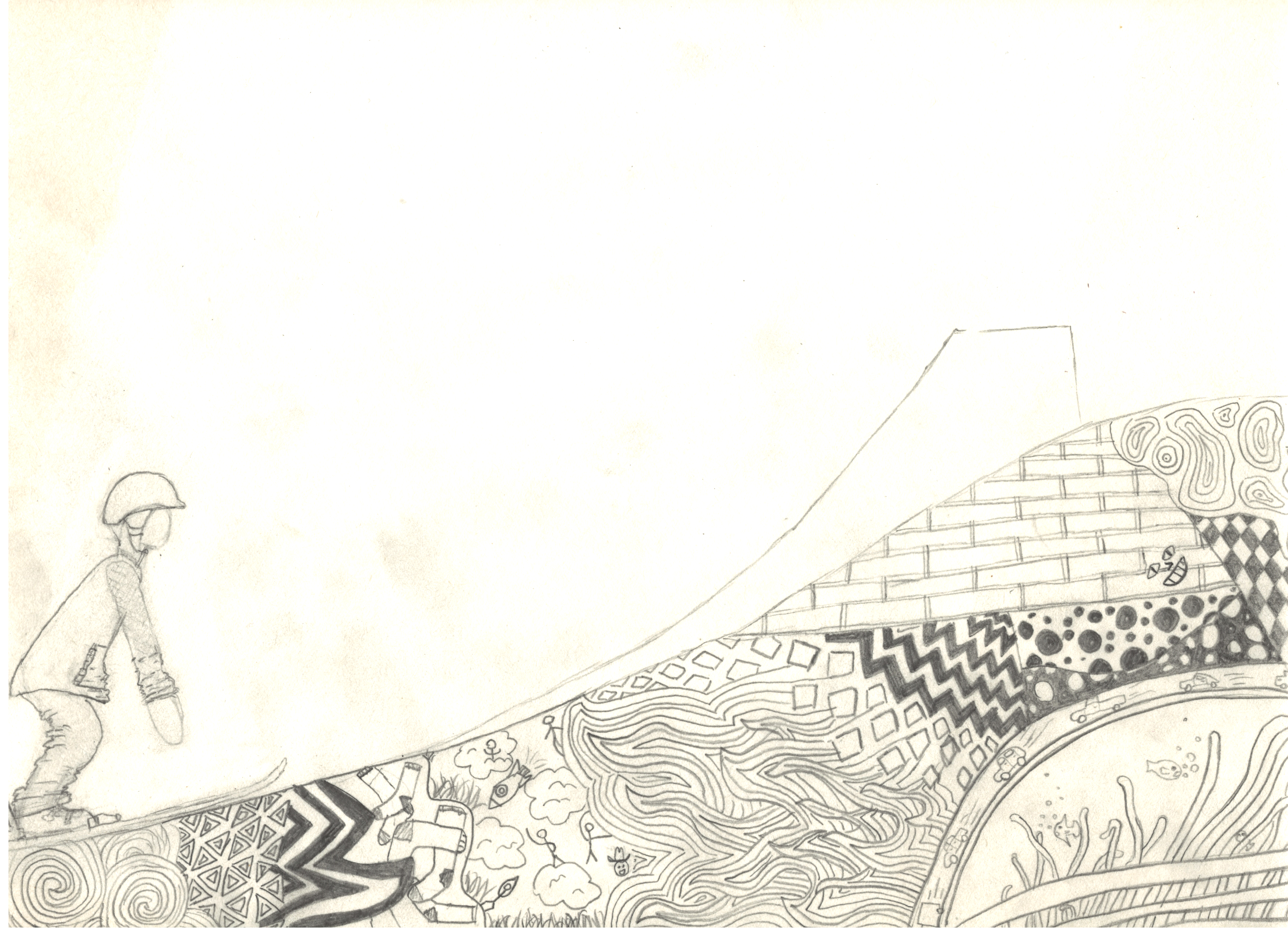 graphite on paper