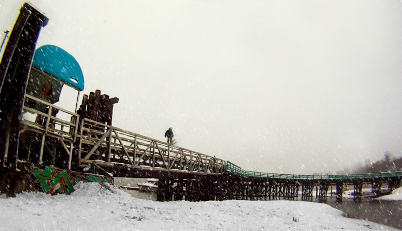 Greasin' the Abandoned Ferry Dock