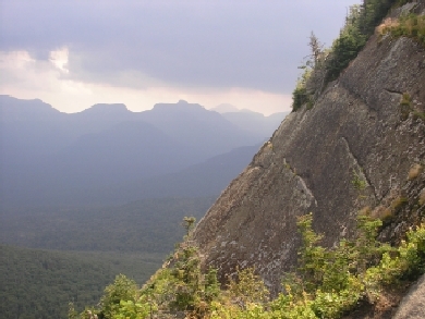 Great range mountains from big slide