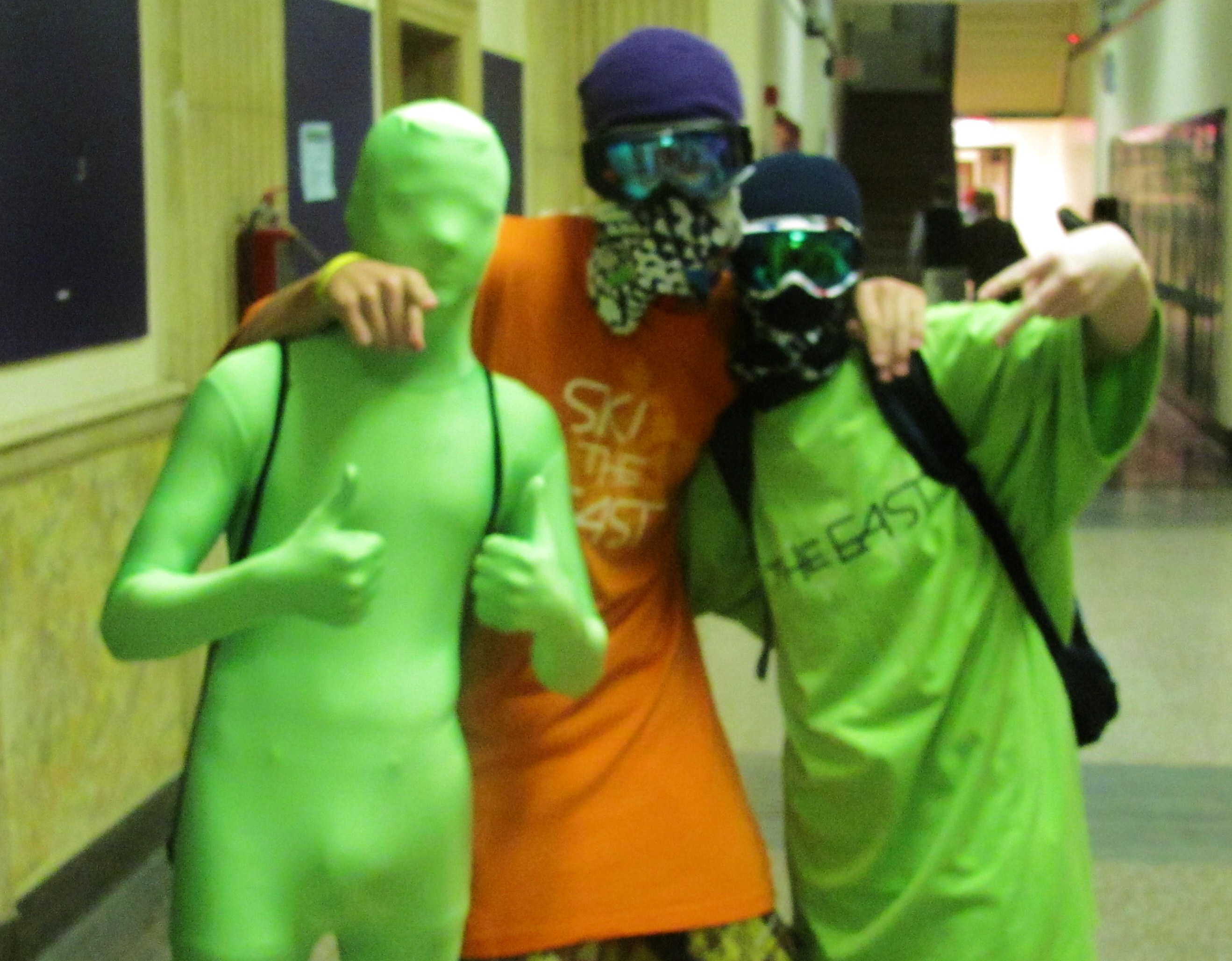 GREEN MAN & TALL-T'S