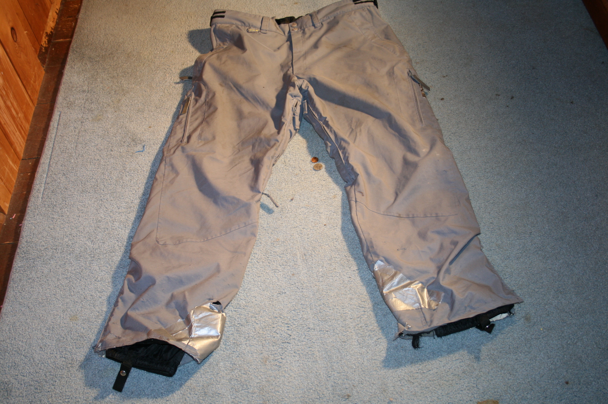 Grey DNA Pants Front