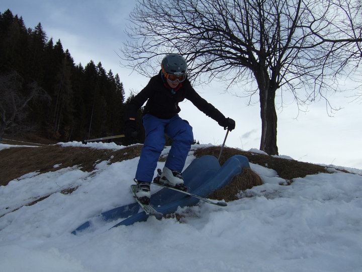 Grinding a slide :)
