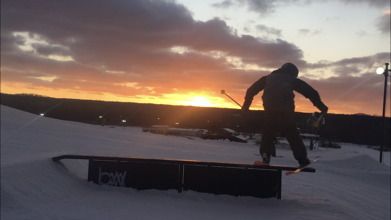 grinding into the sunset