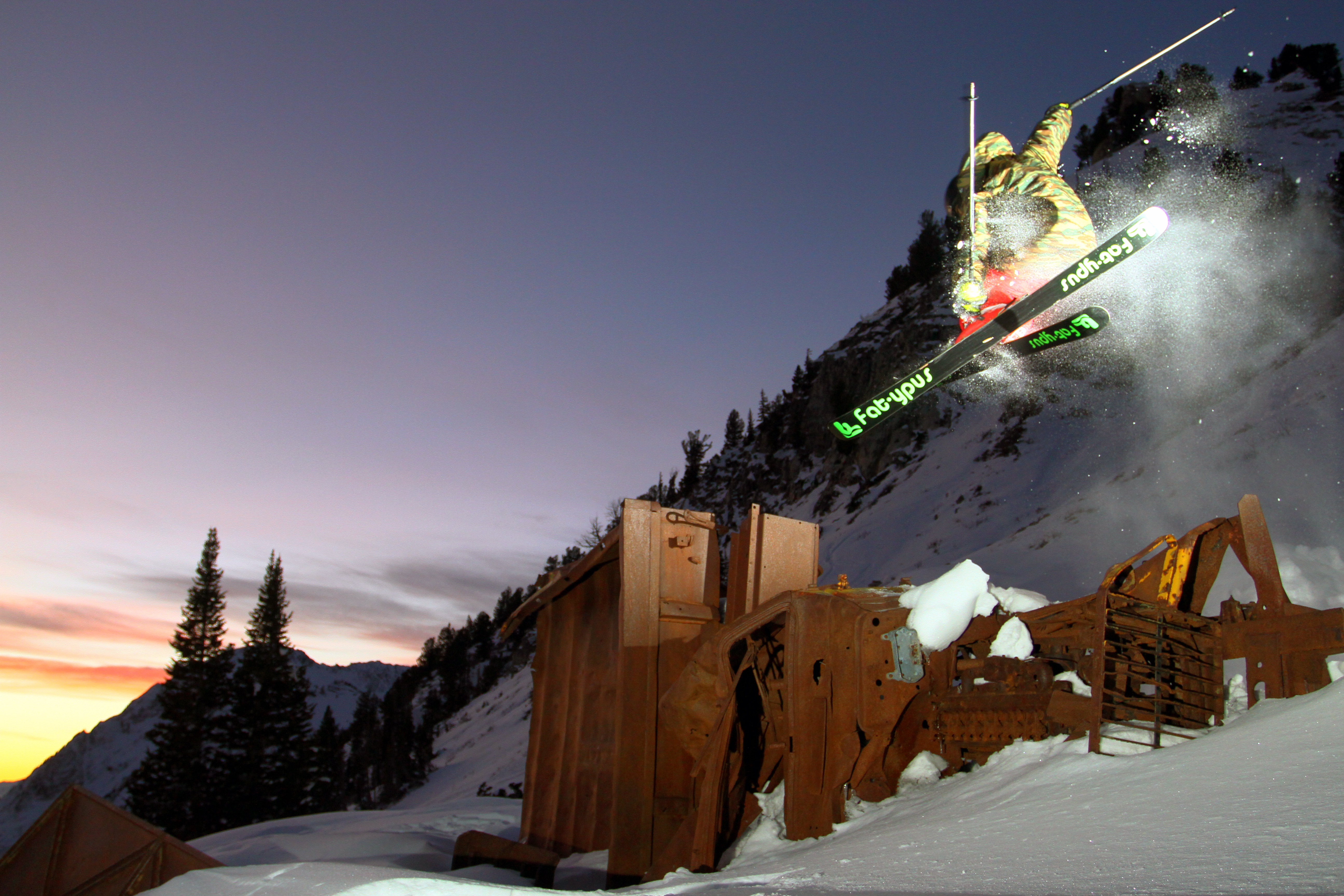 Grizzly Gulch Rust Jib