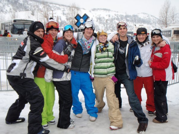 Group at X Games
