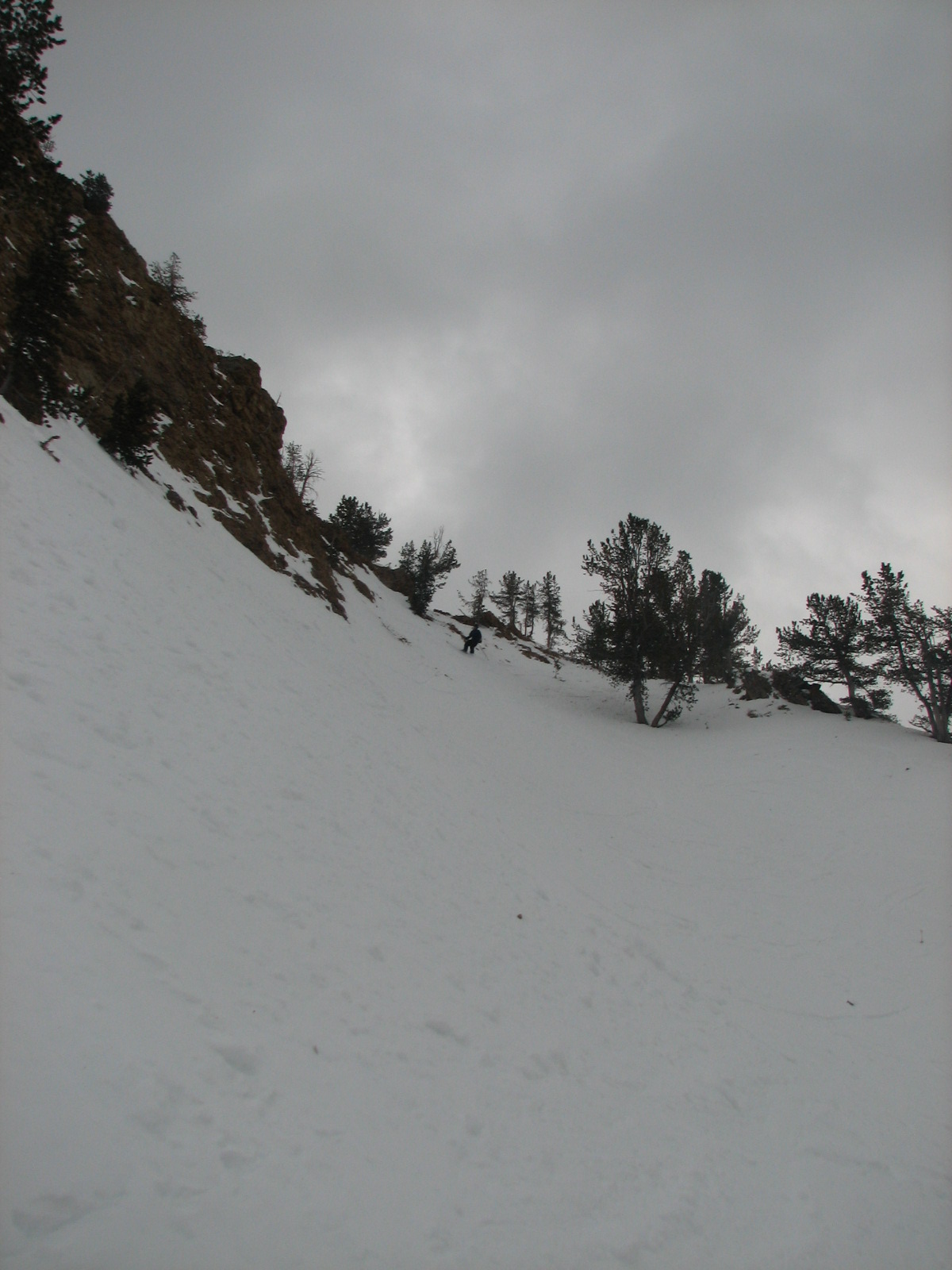 Gully in Beehive Basin