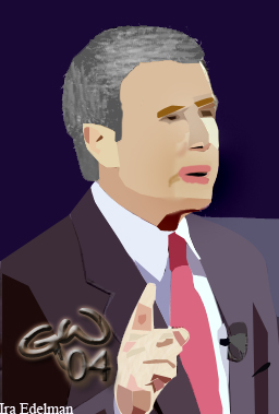 gw bush vectorized 2