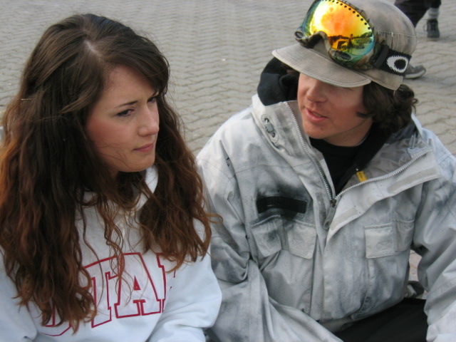 Had to pick up a guy and take his pic for the photo scavenger hunt!