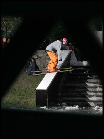 Haha Bs Sw Up to Kiss the Rail