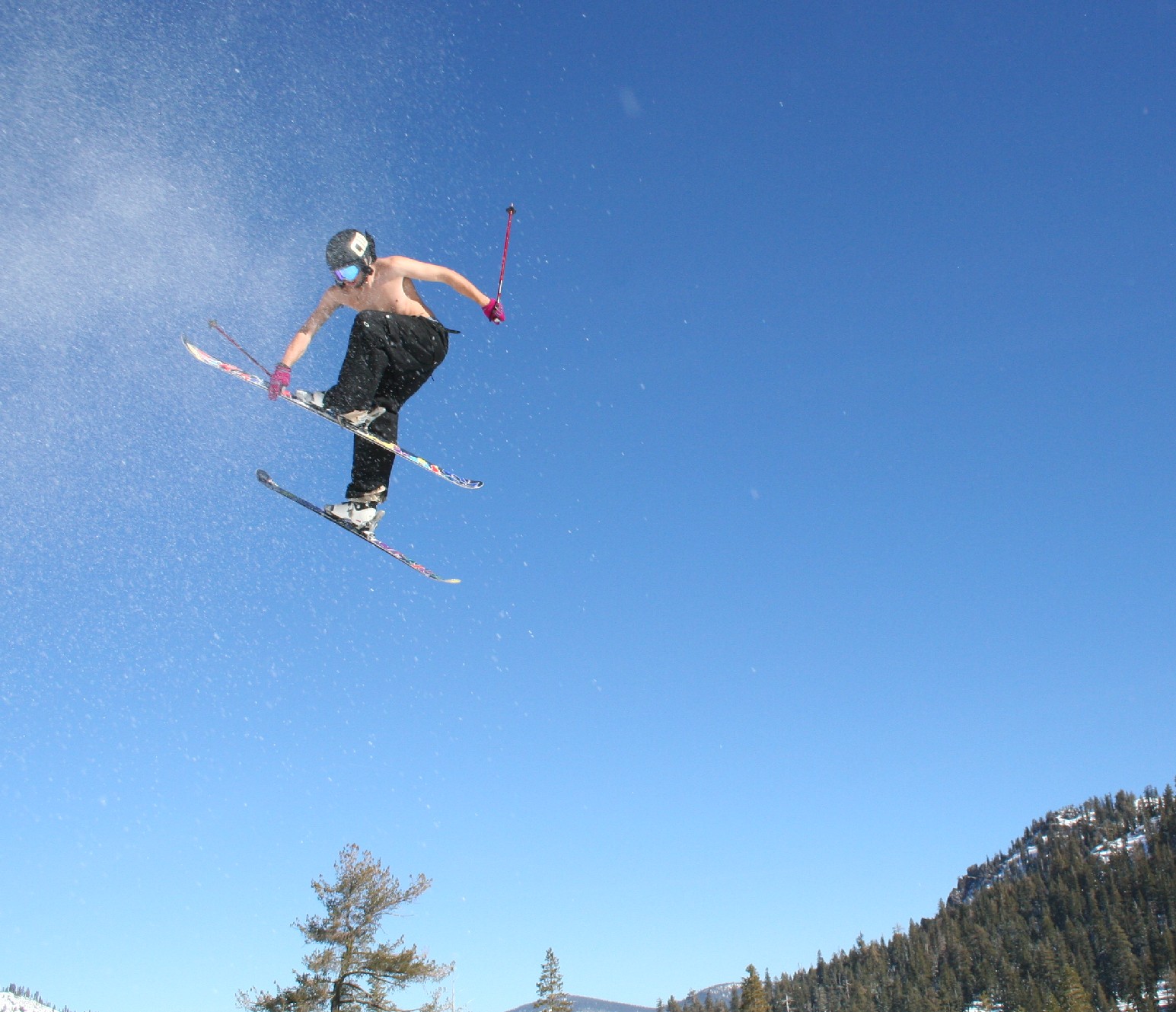 Half nude curry January 09 Tahoe