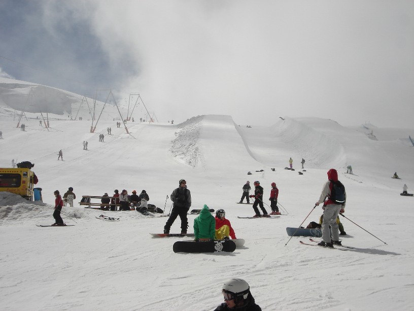 Half Pipe gravity park zermatt