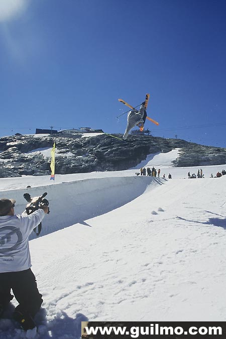 Half Pipe this summer at Tignes